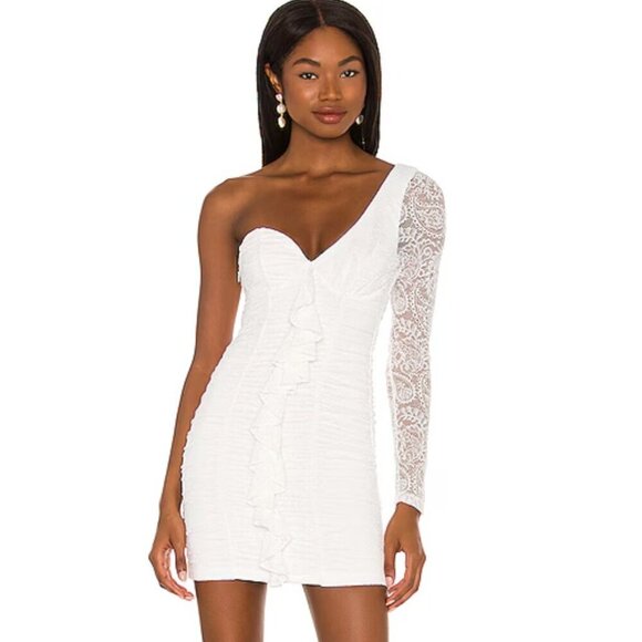 MAJORELLE Karissa One Shoulder Mini Dress - Picture 2 of 7